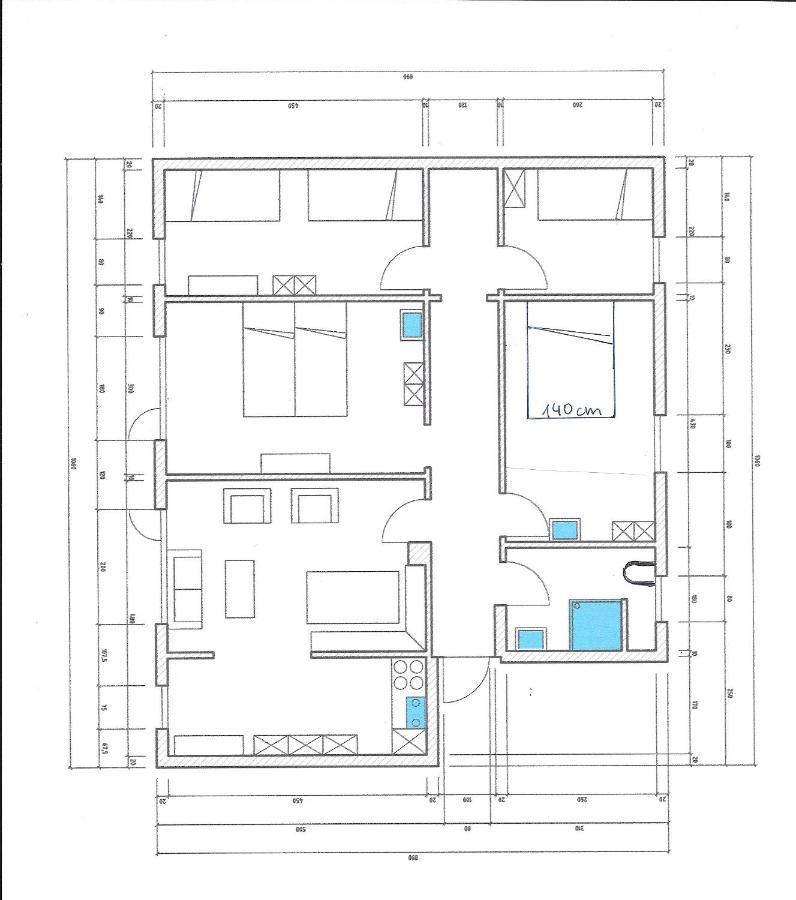 Apartment Efeu "Mit Stil & Tradition" Grachen Exterior photo